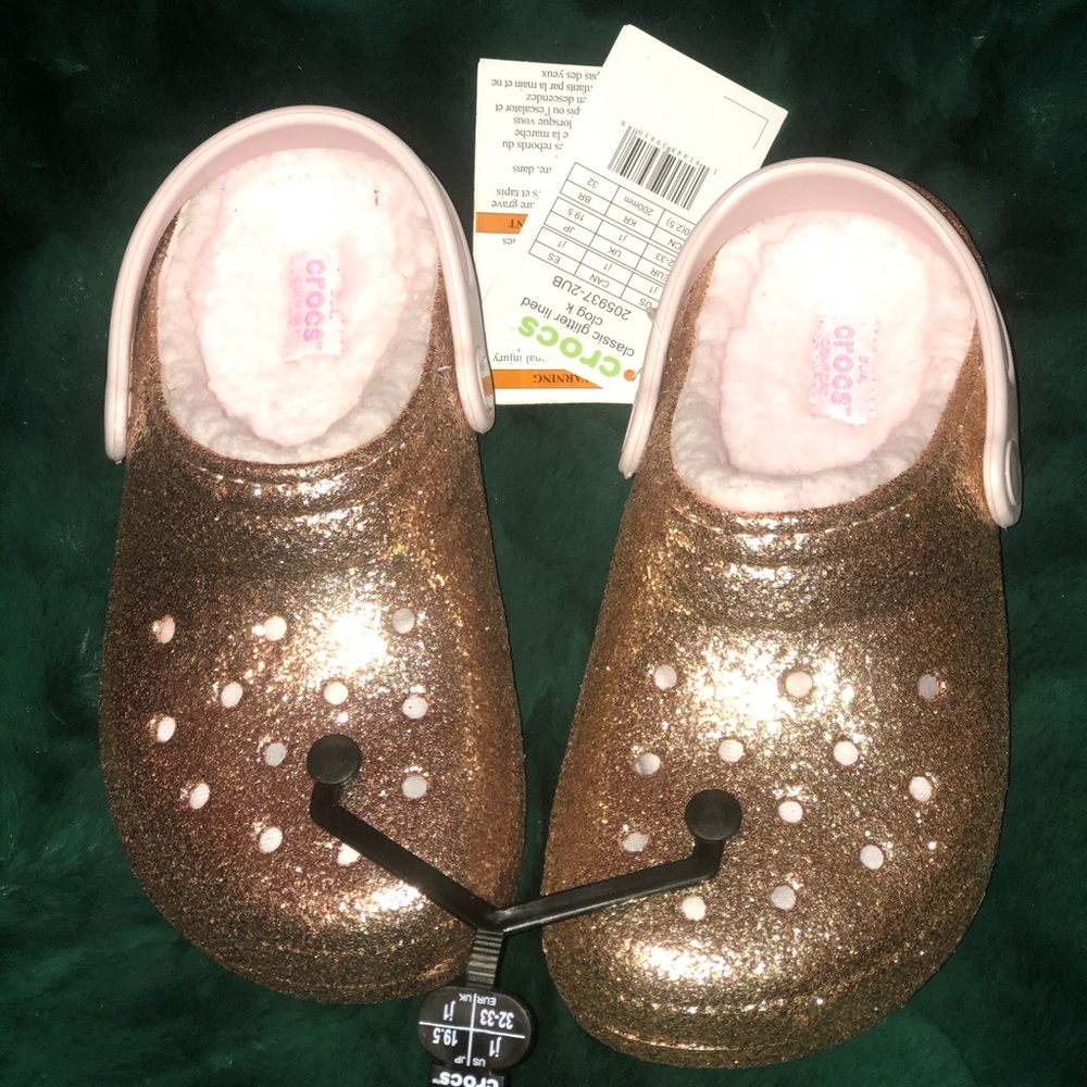 Glitter Crocs